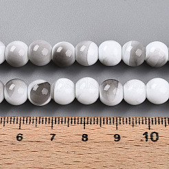 Выпечка окрашенные стеклянные бусины&nbsp;X1-DGLA-N013-8mm-01