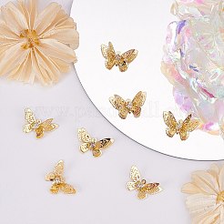 10 шт. Латунные подвески с микропаве&nbsp;KK-BBC0001-88