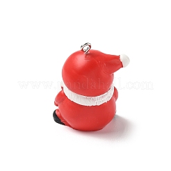 Подвески из непрозрачной смолы на рождественскую тематику RESI-I336-01P-10