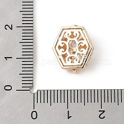 Perline zirconi micro pave  in ottone&nbsp;KK-K297-28G-01