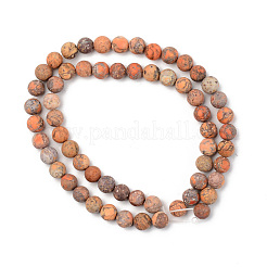 Бусы из натуральной американской бирюзы G-S369-001B-A05