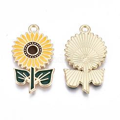 Подвески из экологически чистого сплава с эмалью&nbsp;X-ENAM-Q437-005-NR