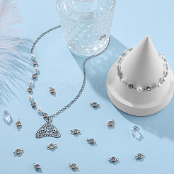 20 шт. соединительные звенья из нержавеющей стали 304 с кристаллами и стразами&nbsp;STAS-BBC0009-19P