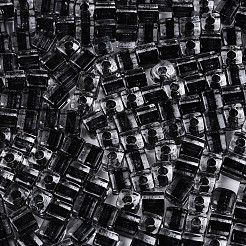 Прозрачные внутри цветные стеклянные бусины&nbsp;SEED-T007-11A