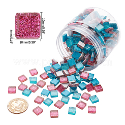 Cabochon in vetro glitterato&nbsp;GLAA-FH0001-01C