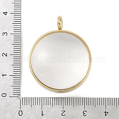 Ionenplattierung (IP) 304 Edelstahl Medaillon Anhänger&nbsp;STAS-S132-15G-02