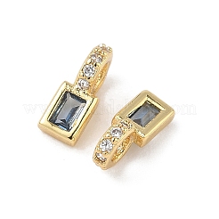 Латунные микро проложить кубического циркония подвески&nbsp;X-KK-Q039-04B-G