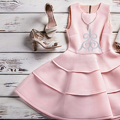 10 шт. 5-х видов полиэстеровых компьютеризированных вышивок с термонаклейкой/пришивкой&nbsp;PATC-FH0001-02A