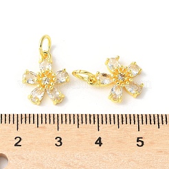 Ottone micro spianare pendenti zirconi&nbsp;LS-KK-U067-03G-04