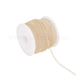 Латунные витой цепочки&nbsp;CHC-CJ0001-20B-S-NR