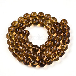 Прозрачные стеклянные бусины&nbsp;LS-GLAA-T032-T8mm-23