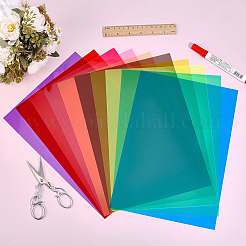 60 шт. 10-х цветные листы ПВХ пластика&nbsp;FIND-DR0002-09