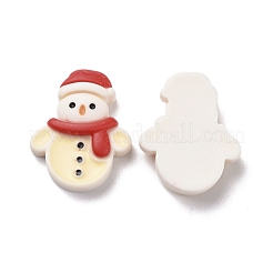 Cabochons en résine opaque sur le thème de Noël&nbsp;RESI-G029-A07