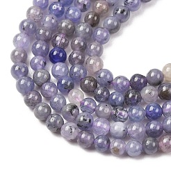 Perles tanzanite naturel brins&nbsp;G-H358-A08-3mm-01