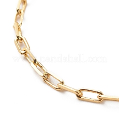 Juego de 2 pulsera con cadena de clip de latón de 2 estilos y cadena satélite de acero inoxidable 304&nbsp;BJEW-JB08620-01