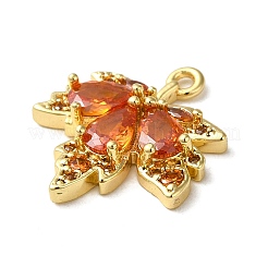 Латунные микро проложить кубического циркония подвески&nbsp;KK-F865-06G-02