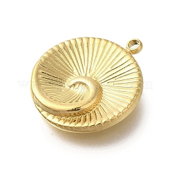 Pendentifs en acier inoxydable 304 sur le thème de l'océan&nbsp;STAS-U027-04G-02