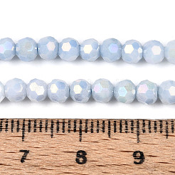 Brins de perles de verre électrolytiques anti-ternissement&nbsp;EGLA-T021-4mm-15-07