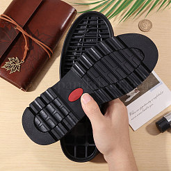 Zapatos de goma antideslizantes suela de tacón inferior&nbsp;AJEW-WH0816-075
