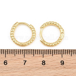 Ottone orecchini a cerchio Huggie&nbsp;KK-CBA8324-18C-G