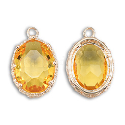 Прозрачные стеклянные подвески k9&nbsp;GLAA-N038-64