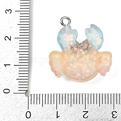 Подвески из прозрачной смолы на тему океана&nbsp;RESI-I351-03P-01