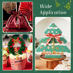 Рождественская елка с подвеской из алюминиевой проволоки и сплава&nbsp;HJEW-TAC0053