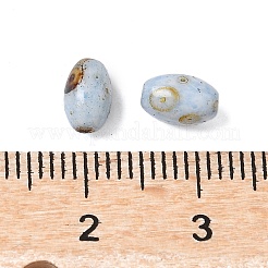 60 шт. 10 г стеклянные бусины Пикассо с краской для запекания&nbsp;LS-GLAA-V001-06D