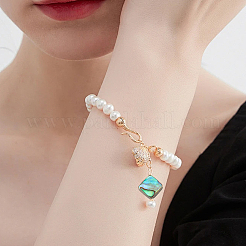 12 stücke 3 arten natürliche abalone muschel/paua muschel perlen stränge&nbsp;SHEL-WR0001-03