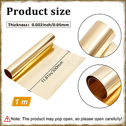 1m Messingblechrollen&nbsp;DIY-BBC0002-84