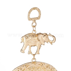 Décorations faites à la main au chalumeau et pendentif mauvais œil en résine&nbsp;HJEW-C001-04