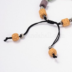 Браслеты из вулканического камня&nbsp;BJEW-D325-11