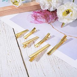 Железные плоские заколки-пеликаны&nbsp;IFIN-PH0023-65G