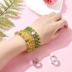 500шт стеклянные бусины на пасхальную тематику&nbsp;GLAA-YWC0004-03