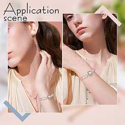 8 шт. 2 цвета регулируемый слайдер из нержавеющей стали 304 браслет/браслеты боло изготовление&nbsp;STAS-BBC0004-63