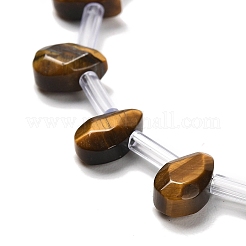 Природных тигровый глаз бисер нитей&nbsp;G-Q167-A07-02