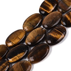Chapelets de perles d'œil de tigre naturel&nbsp;G-Q606-109