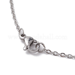Colliers à pendentif fleur en résine&nbsp;NJEW-JN04727