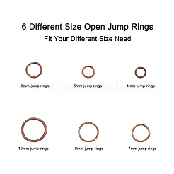 1 коробка железных открытых соединительных колец&nbsp;IFIN-MSMC010-04R-NF
