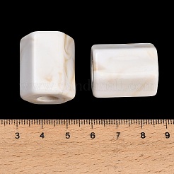 Perles opaques en acrylique imitant les pierres précieuses&nbsp;AC-CBAE907-03