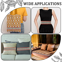 10 ярд полиэфирной ленты в этническом стиле для украшения шитья&nbsp;OCOR-CY0001-86A