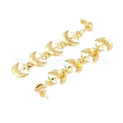 Orecchini pendenti in acciaio inossidabile 304&nbsp;EJEW-P289-06G