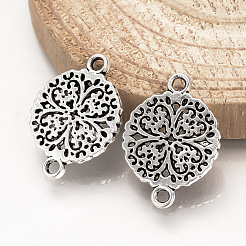 Соединители из сплава в тибетском стиле&nbsp;TIBE-Q077-11AS-RS