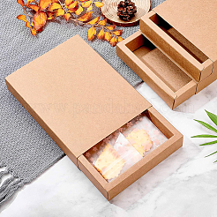 Boîte pliante en papier kraft&nbsp;CON-WH0010-01K-C