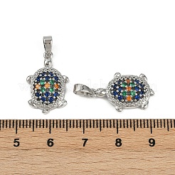 Латунные микро проложить кубического циркония подвески&nbsp;KK-N257-02P