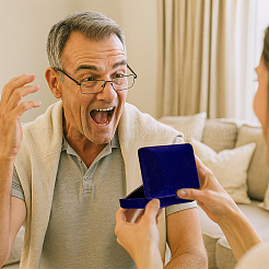 Пластиковая обложка с бархатными упаковочными коробками для брошей&nbsp;VBOX-WH0012-07B