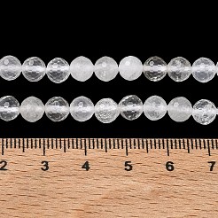 Natürlichem Quarz-Kristall-Perlen Stränge&nbsp;G-Z164-B02-6mm
