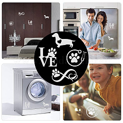 8 лист 4 стильных пластиковых самоклеящихся наклеек на автомобиль с изображением бесконечности STIC-GF0001-04C