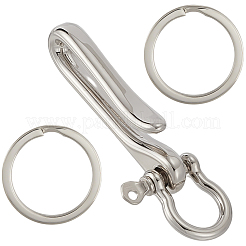 2 шт. латунные застежки-крючки в тибетском стиле&nbsp;FIND-SC0016-53