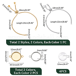Kits para hacer pulseras de acero inoxidable&nbsp;DIY-UN0001-79